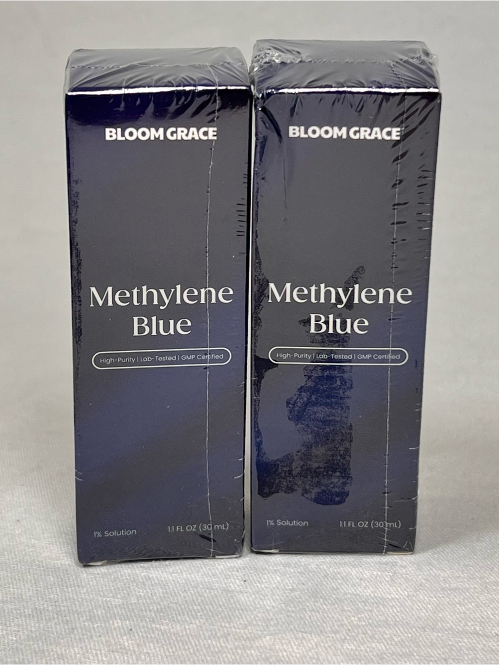 Bloom Grace Methylene Blue 1% Solution – Deep Navy